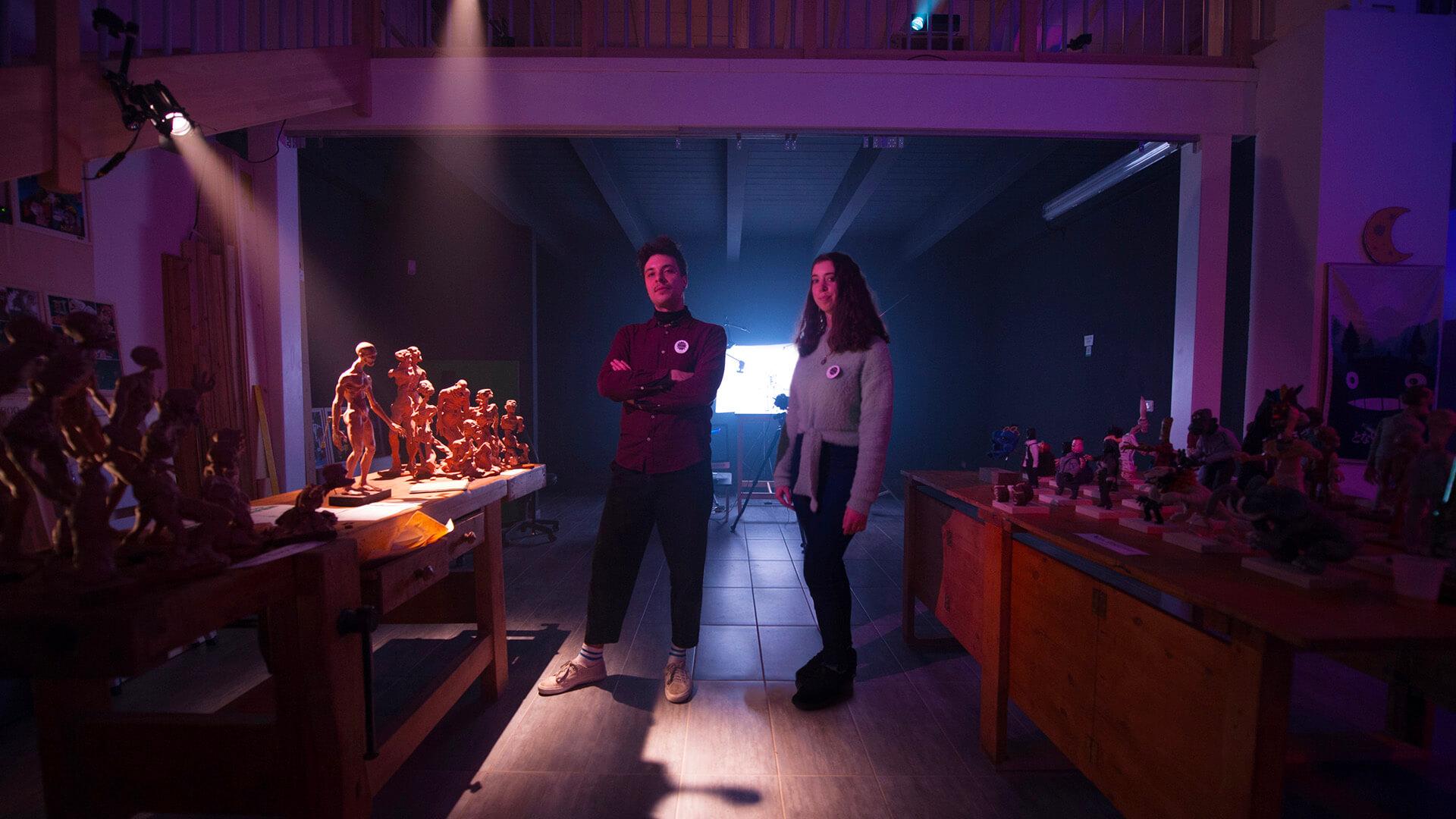 Studio Croma backstage 1