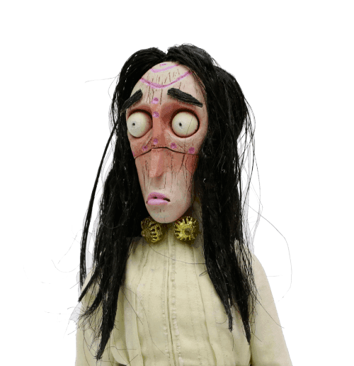 Blu puppet