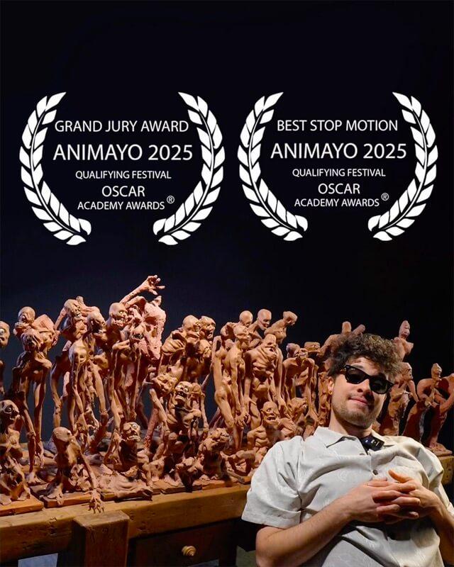 Grand Jury Award & Best stop motion Award at Animayo Festival 2025.