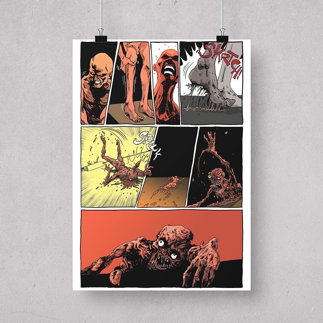 Playing God Art Print