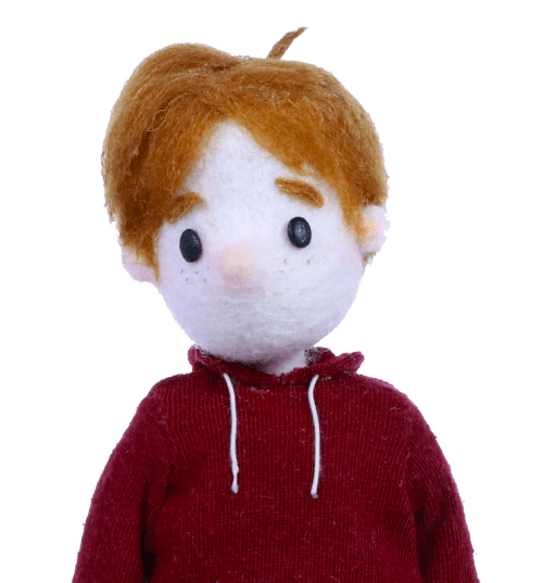 Apple Rocket puppet